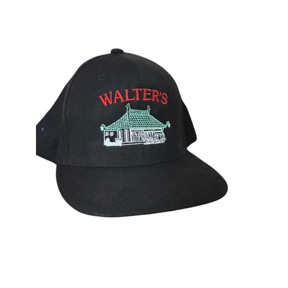 Walter's Hot Dogs VTG Mamaroneck NY  SnapBack hat The Classics‎ by Yupoong retro